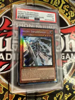 YuGiOh SILENT SWORDSMAN #RA02-EN011🔥PSA 10 🔥1st EDITION-2024 COLLECTOR’S RARE - Image 5