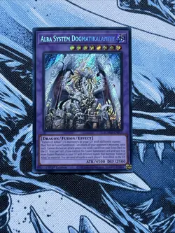 Yugioh Alba System Dogmatikalamity BLMM-EN011 Secret Rare 1st Edition - Image 1