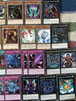 YuGiOh Phantom Knights Deck & Extra Deck Burning Abyss, Evilswarm Link + XYZ - Image 5