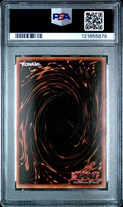 2002 YU-GI-OH! STARTER DECK: KAIBA #001 BLUE-EYES WHITE DRAGON PSA 4 - Image 2