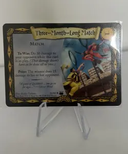 Harry Potter Diagon Alley TCG - Rare "Three-Month-Long Match" Card #28/80 - Image 1