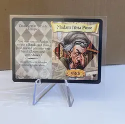 Harry Potter Diagon Alley TCG - Rare "Madam Irma Pince" Card #21/80 - Image 1