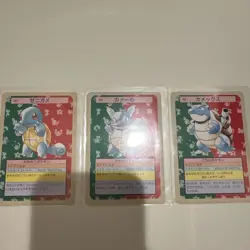 Blastoise Topsun Blue Back Japanese Pokemon Card Excellent - Image 1
