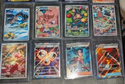 Pokemon TCG 12 NM Illustration Rares + Full Arts and 150 Card Lot - Image 3