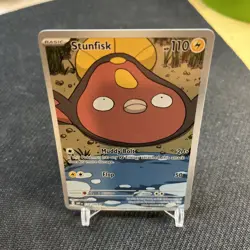 Pokemon Stunfisk White Flare English Card 118/086 - Image 3