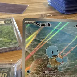 Pokemon Squirtle Holo Card TCG SV Scarlet & Violet 151 Series 170/165 - Image 4