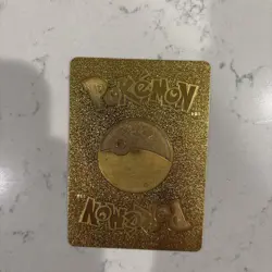RARE Charizard Gold Foil Pokemon Card NINTENDO 1995 1999 - Image 2