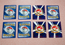 Vintage Lot 8 Non-Holo Pokemon LP Cards English First Editions & Japanese Banned - Image 2