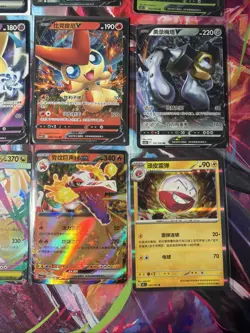 Pokemon 16 Card Lot nm V Max Mega Amazing Ex HOLO Rare Hits Only K6 - Image 4