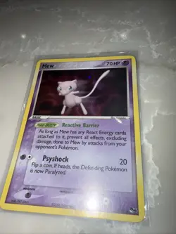 Mew 4/17 Pop Series 4 Promo Pokemon Card Holo - Image 1