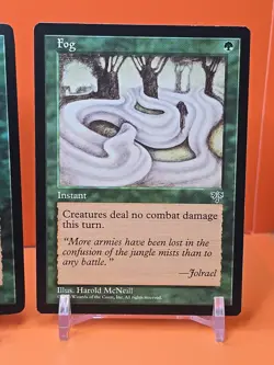 🟢🟢🟢 (4) 1996 MAGIC THE GATHERING FOG MIRAGE UNPLAYED 🟢🟢🟢 - Image 5
