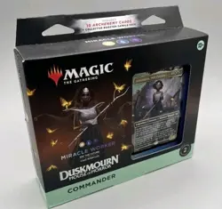 new Magic The Gathering Duskmourn Miracle Worker Commander Deck+ foil seedshark - Image 1