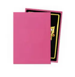 Pink Diamond 100 Matte Dragon Shield Sleeves Standard Size for Pokemon MTG DBS - Image 5