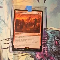 Spiteful Banditry Showcase Scroll NM/M Lord of the Rings Magic the Gathering MTG - Image 1
