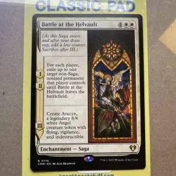 Battle at the Helvault - Commander Masters Rare White Enchantment Saga Regular - Image 1