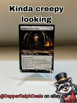 Giggling Skitterspike (Extended Art) Commander: Duskmourn: House of Horror MTG - Image 1