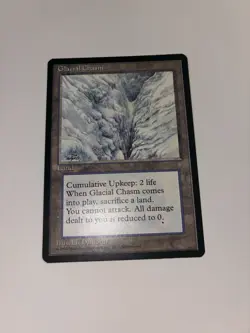 Glacial Chasm x1 MTG Ice Age 1x Magic Very Good Light Play VG LP - Image 2
