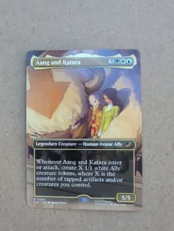 Aang and Katara (Borderless) Avatar: The Last Airbender: Eternal-Legal Regular - Image 1