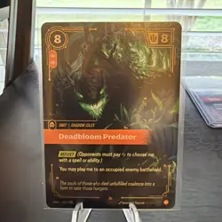Deadbloom Predator - Riftbound Origins - OGN 161/298 - ENGLISH - FOIL - Image 1
