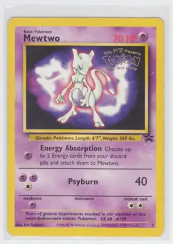 Mewtwo (Movie Promo) Promo WoTC Promo 03/53 - Pokemon TCG - MP Condition - Image 1