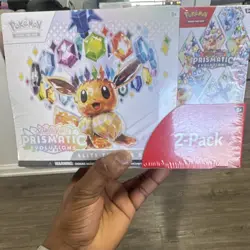 Pokemon Scarlet & Violet Prismatic Evolutions Elite Trainer Box 2-Pack Eevee - Image 4
