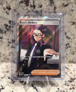 Boss’s Orders 256/217 Ultra Rare Full Art Pokemon TCG Ascended Heroes - Image 1
