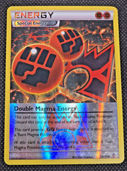 Double Magma Energy 34/34 Double Crisis Reverse Holo Pokemon LP -- L34 - Image 1