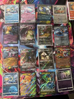Pokemon 16 Card Lot nm V Max Mega Amazing Ex HOLO Rare Hits Only F4 - Image 1
