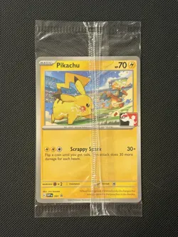 Pokemon Pikachu SVP 101 Scarlet & Violet Promo League Sealed - Image 1