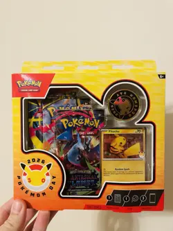 30th Anniversary Pokemon Day 2026 Collection Box Sealed Pikachu Promo NEW TCG - Image 4