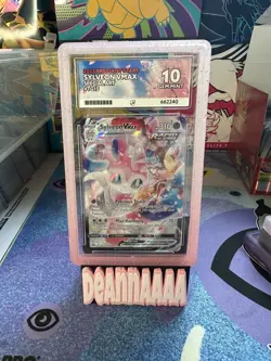 Pokemon Sylveon VMAX TCG Brilliant Stars TG15/TG30 Ace 10 with guard - Image 1