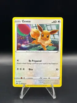 Eevee SWSH212 Near Mint NM Cosmos Holo - Black Star Promo - Pokemon TCG - Image 1