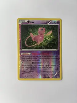 Pokemon TCG Mew 29/124 Fates Collide Holo Rare NM Condition - Image 1