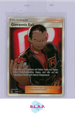 GIOVANNIS EXIL POKEMON 67/68 2019 SUN & MOON HIDDEN FATES GERMAN - Image 1