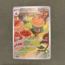 Appletun 211/191 - Illustration Rare - SV08: Surging Sparks - Pokemon TCG - NM - Image 1