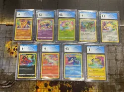 Pokemon Complete Set of 9 Amazing Rare Vivid Voltage/Shining Fates Cgc 9 / 9.5 - Image 1