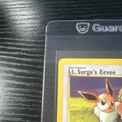 Lt. Surge’s Eevee 51/132 1st Edition Gym Challenge WOTC Vintage Pokemon - Image 3