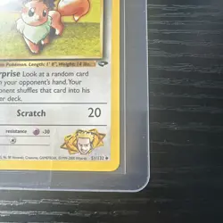 Lt. Surge’s Eevee 51/132 1st Edition Gym Challenge WOTC Vintage Pokemon - Image 5