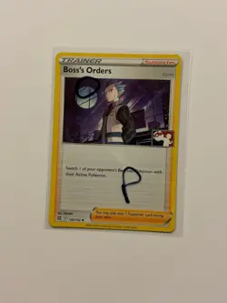 SWIRL Boss's Orders 132/172 Holo Pokemon Prize Pack Series 3 NM FAST SHIP P - Image 1