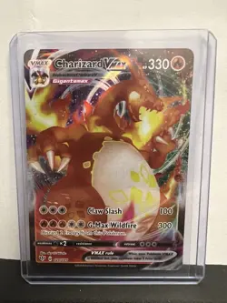 Pokemon TCG Charizard VMAX Darkness Ablaze 020/189 Holo Ultra Rare - Image 1