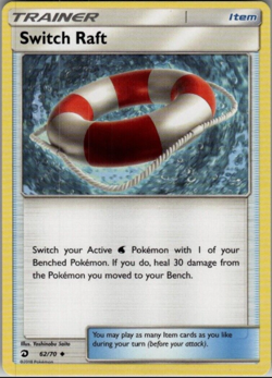 Pokemon - Switch Raft - 62/70 - Dragon Majesty - NM/M - Image 1