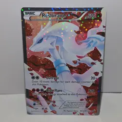 Pokemon Reshiram Full Art Ultra Rare Holo RC22/RC25 Legendary Treasures English - Image 1