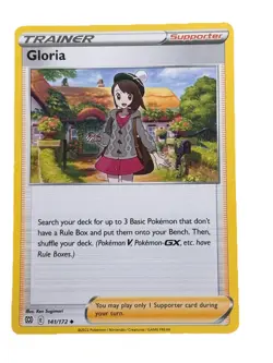 New: 2022 Pokemon TCG Gloria 141 Swsh09: Brilliant Stars Regular Uncommon - Image 1