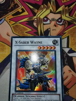 X-Saber Wayne 5ds3-en042 1st Edition (VLP) Super Rare Yu-Gi-Oh! - Image 2