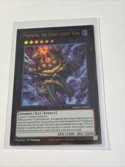 Yugioh! Pumpking the Great Ghost King Maze of the Muertos MZMU-EN005 - Image 1