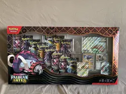 Pokemon TCG Paldean Fates Great Tusk & Iron Treads ex Premium Box - Image 1