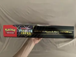 Pokemon TCG Paldean Fates Great Tusk & Iron Treads ex Premium Box - Image 5