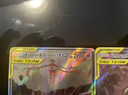 Pokemon Tag Team GX Promo Holo Espeon & Deoxys GX, Umbreon & Darkrai GX Lot - Image 3