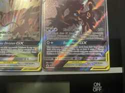 Pokemon Tag Team GX Promo Holo Espeon & Deoxys GX, Umbreon & Darkrai GX Lot - Image 5