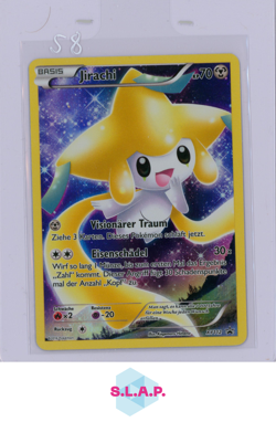 JIRACHI POKEMON XY112 2016 PROMO MYTHICAL P.M COLL BLACK STAR PROMO - Image 1